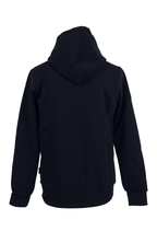 Over/D Felpa con cappuccio e stampa grafica automobile Blu