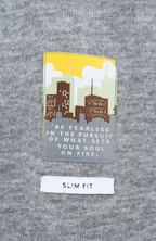 Giacca uomo 2 bottoni Slim Fit Modello Travel Grigio