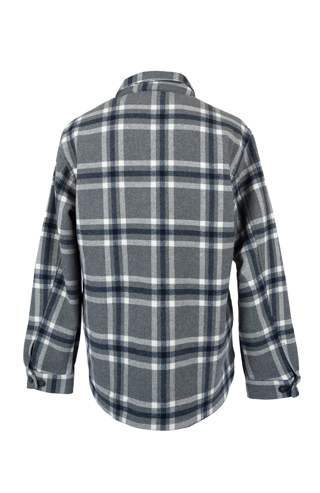 Over/D Camicia Over-Shirt Fancy Grigio