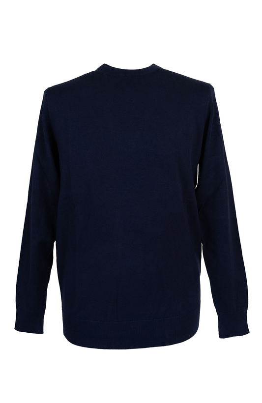 Over/D Maglione paricollo Blu