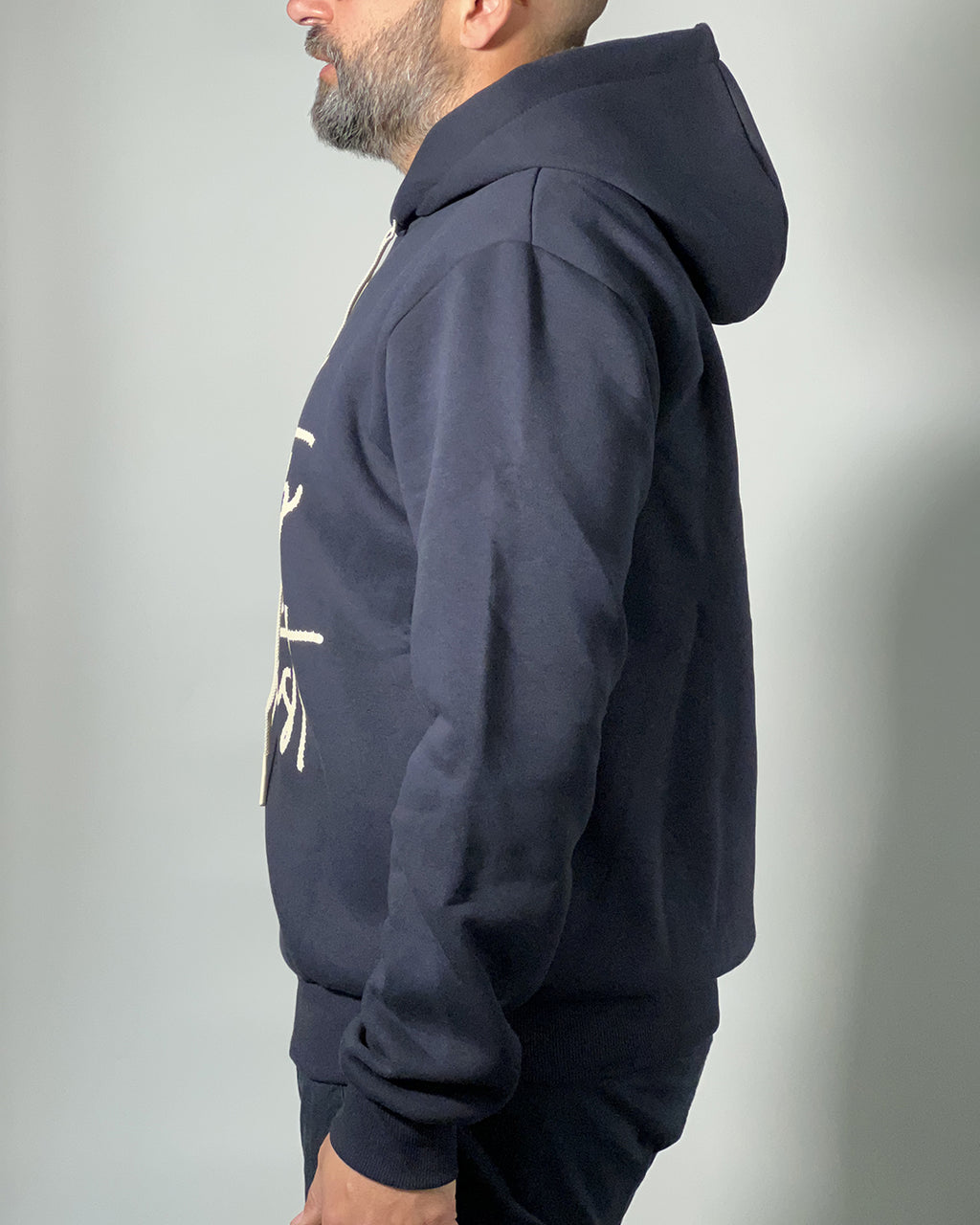 Felpa OVER/D con cappuccio e  Stampa Grafica “Every Spritz has a twist”