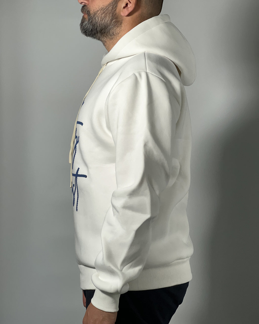 Felpa OVER/D con cappuccio e  Stampa Grafica “Every Spritz has a twist”