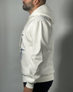 Felpa OVER/D con cappuccio e  Stampa Grafica “Every Spritz has a twist”