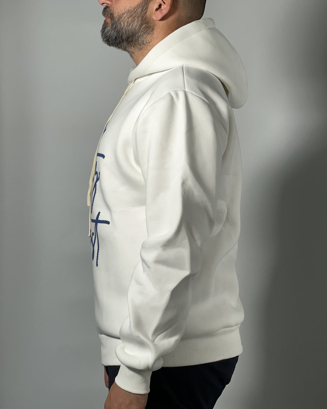 Felpa OVER/D con cappuccio e  Stampa Grafica “Every Spritz has a twist”