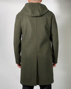 Parka Uomo OVER/D – Cappotto Lungo con Cappuccio, Stile Urban