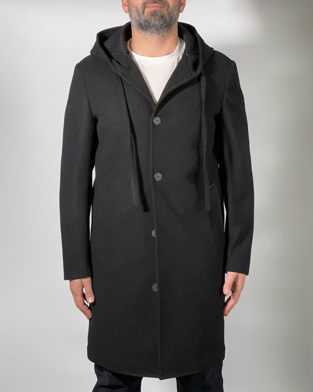 Parka Uomo OVER/D – Cappotto Lungo con Cappuccio, Stile Urban