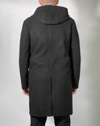 Parka Uomo OVER/D – Cappotto Lungo con Cappuccio, Stile Urban