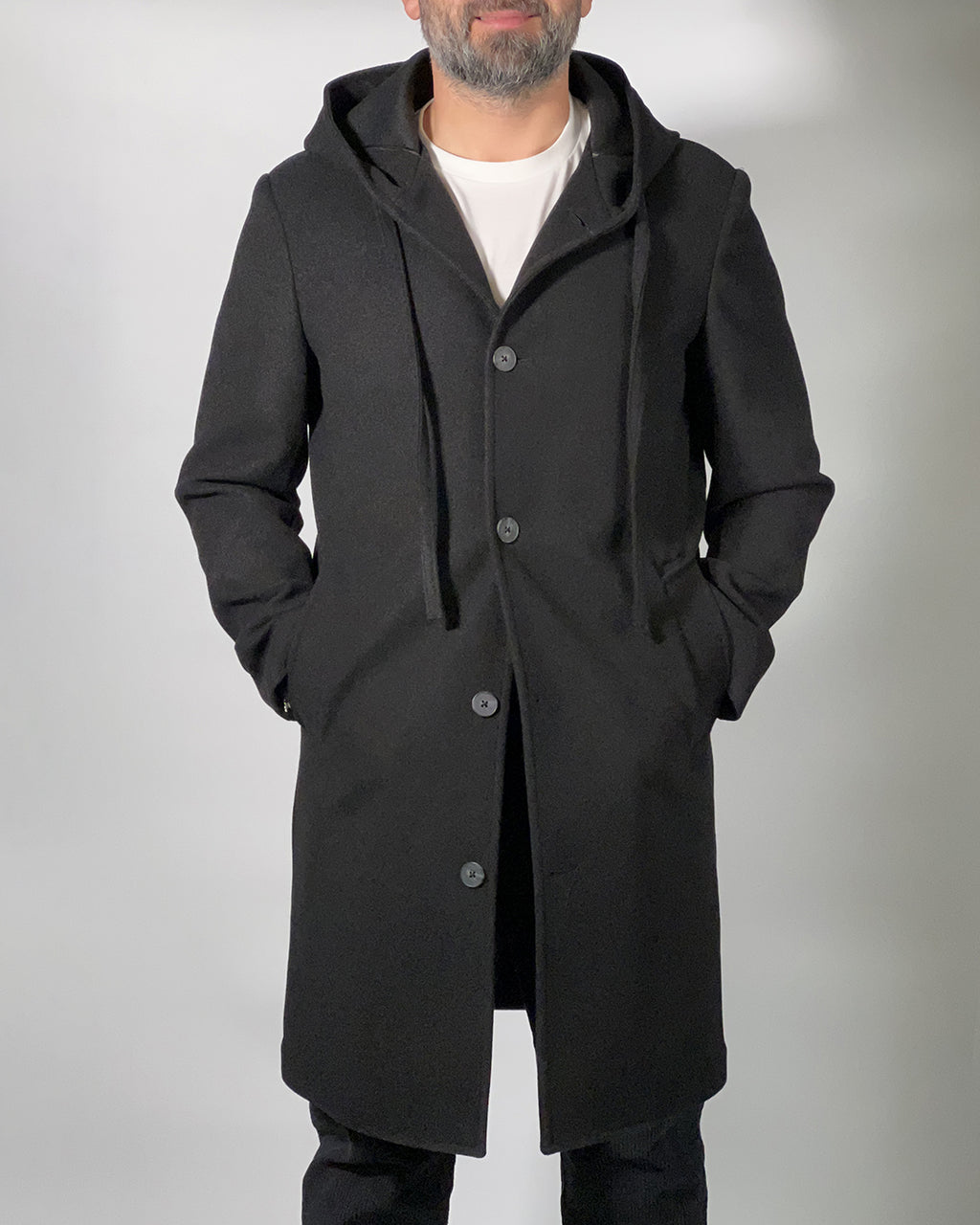Parka Uomo OVER/D – Cappotto Lungo con Cappuccio, Stile Urban