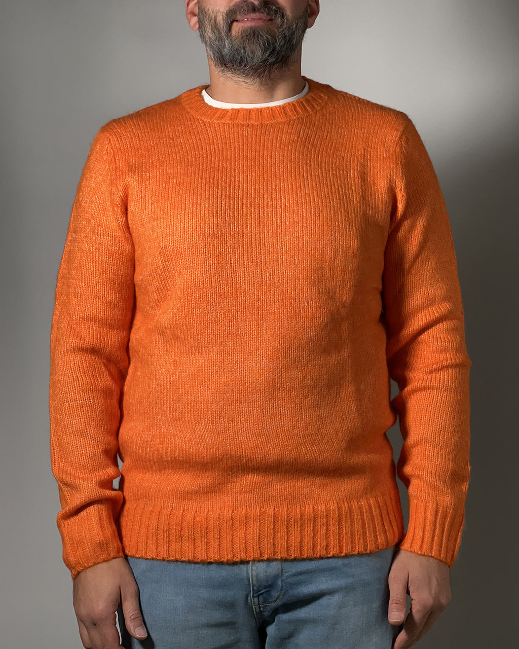 Maglione Uomo OVER/D Girocollo - Classico paricollo