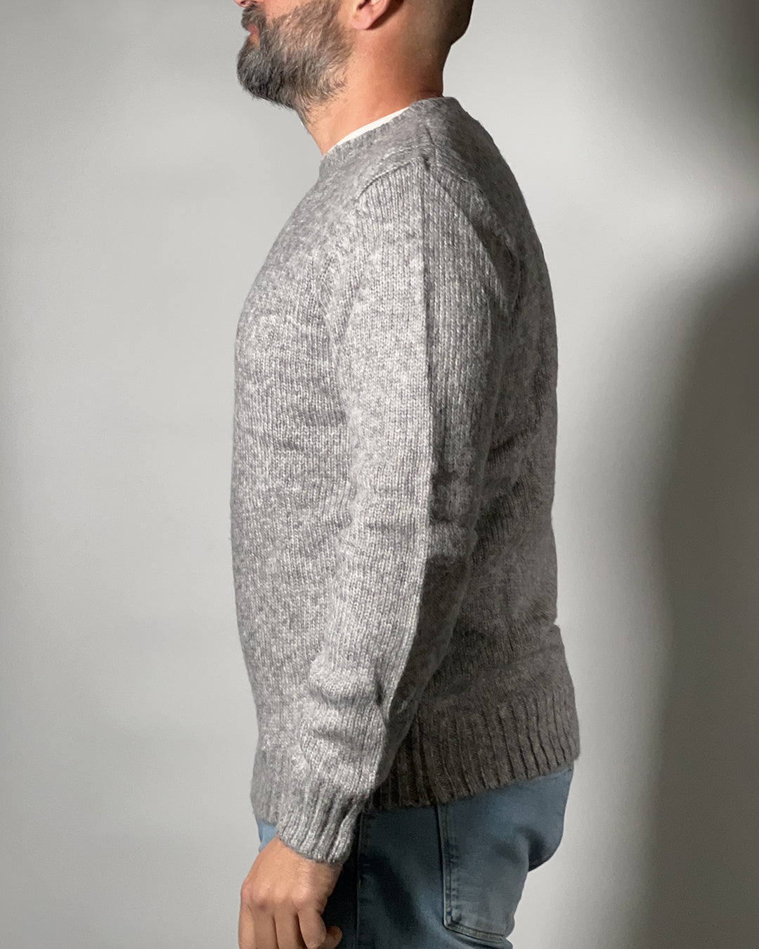 Maglione Uomo OVER/D Girocollo - Classico paricollo