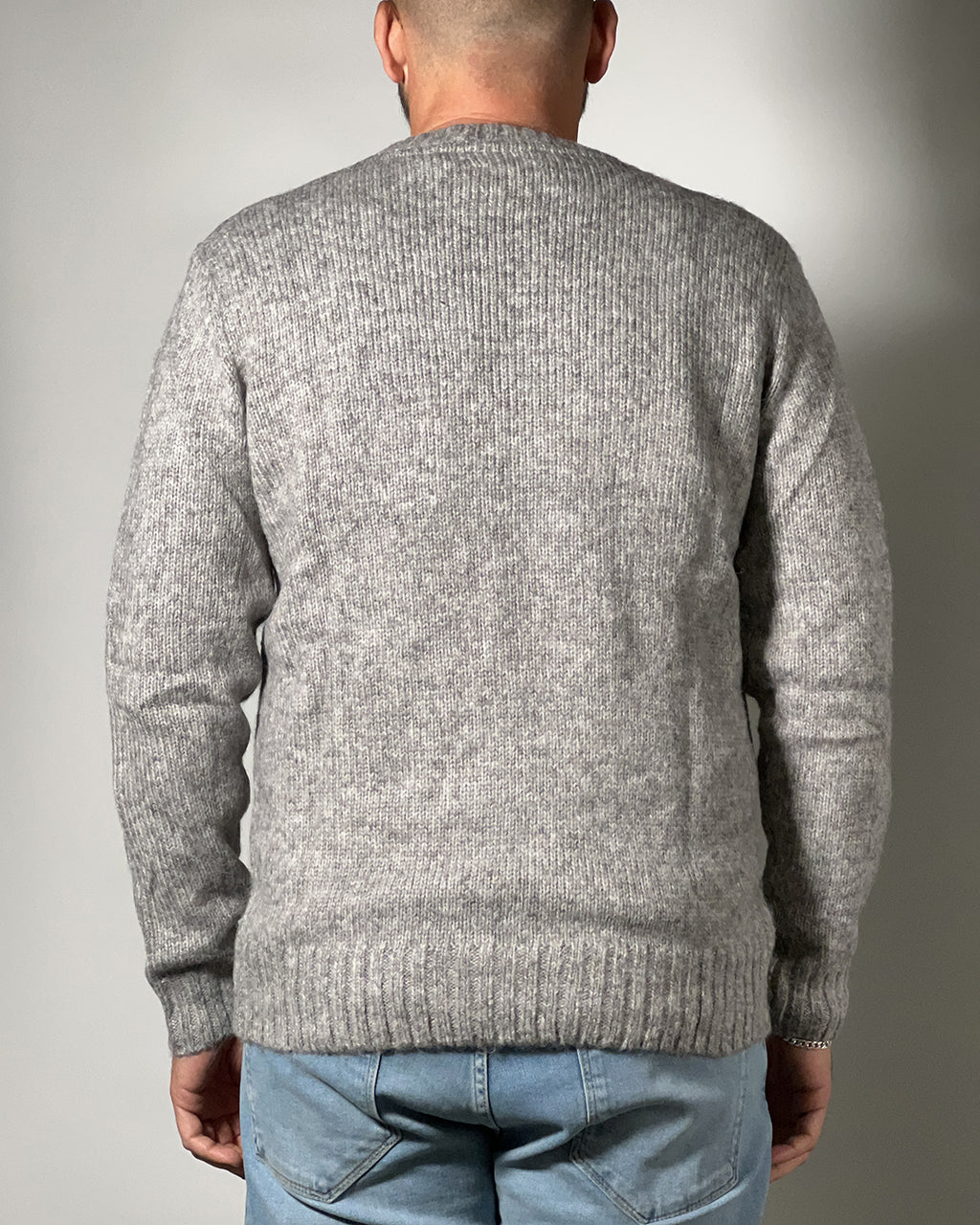 Maglione Uomo OVER/D Girocollo - Classico paricollo