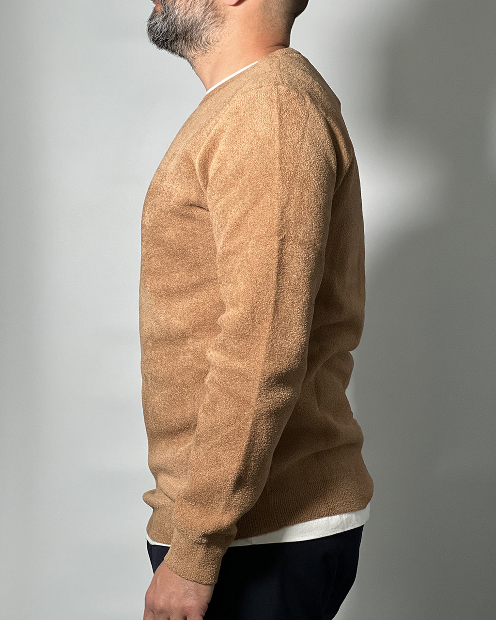 Maglione OVER/D Effetto Spugna – Comfort e Morbidezza per Tutti i Giorni