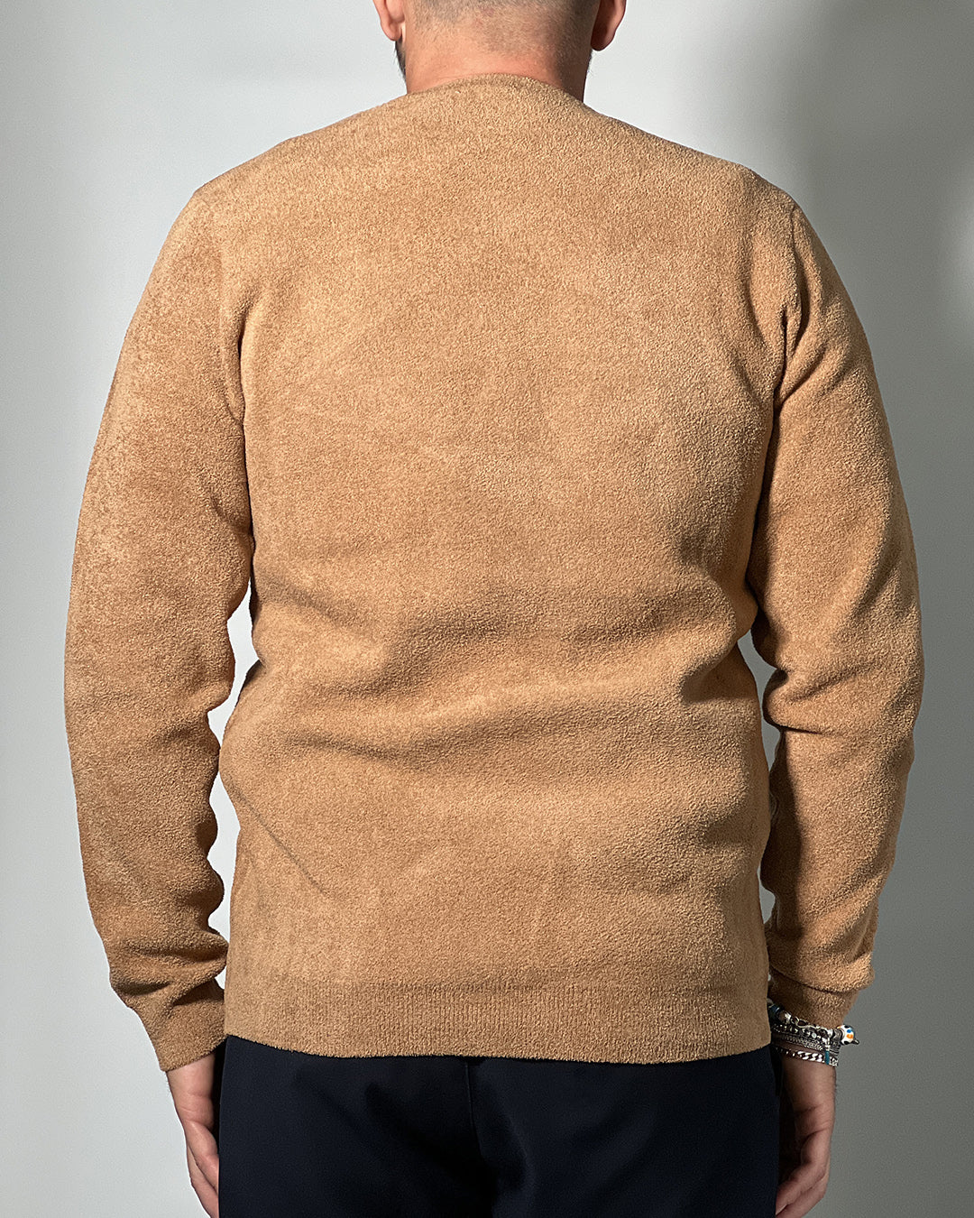 Maglione OVER/D Effetto Spugna – Comfort e Morbidezza per Tutti i Giorni