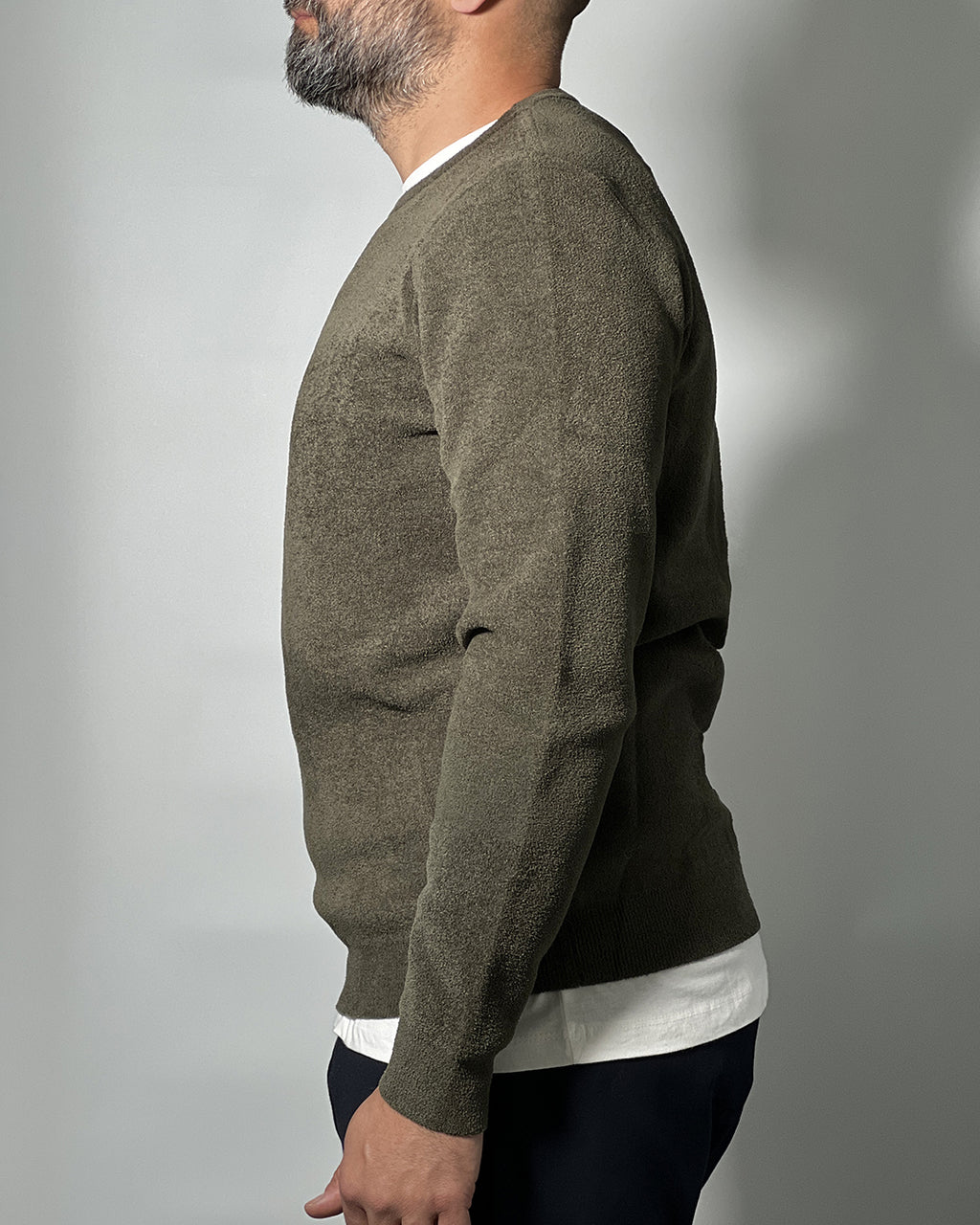 Maglione OVER/D Effetto Spugna – Comfort e Morbidezza per Tutti i Giorni