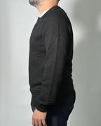 Maglione Polo OVER/D Nero – Eleganza Contemporanea e Comfort di Alta Qualità