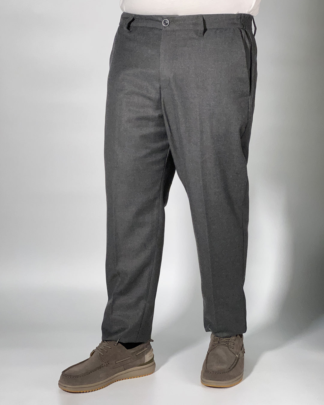 Pantaloni Uomo OVER/D Chino Slim Fit – Pantamolla con Fianchi Elasticizzati