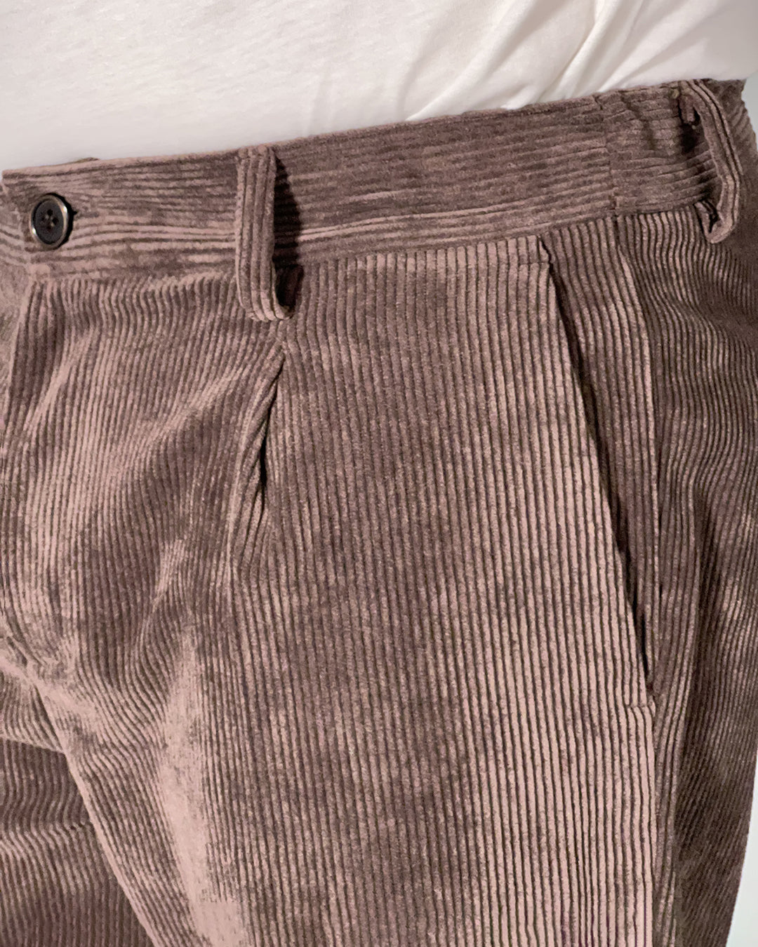 Pantaloni Uomo OVER/D Tapered Fit con Pince – Comfort Elasticizzato