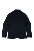 Over/D - Abito da uomo Nero monopetto con giacca due bottoni