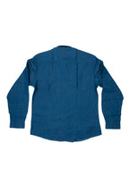 Over/D - Camicia da uomo in Denim Indaco