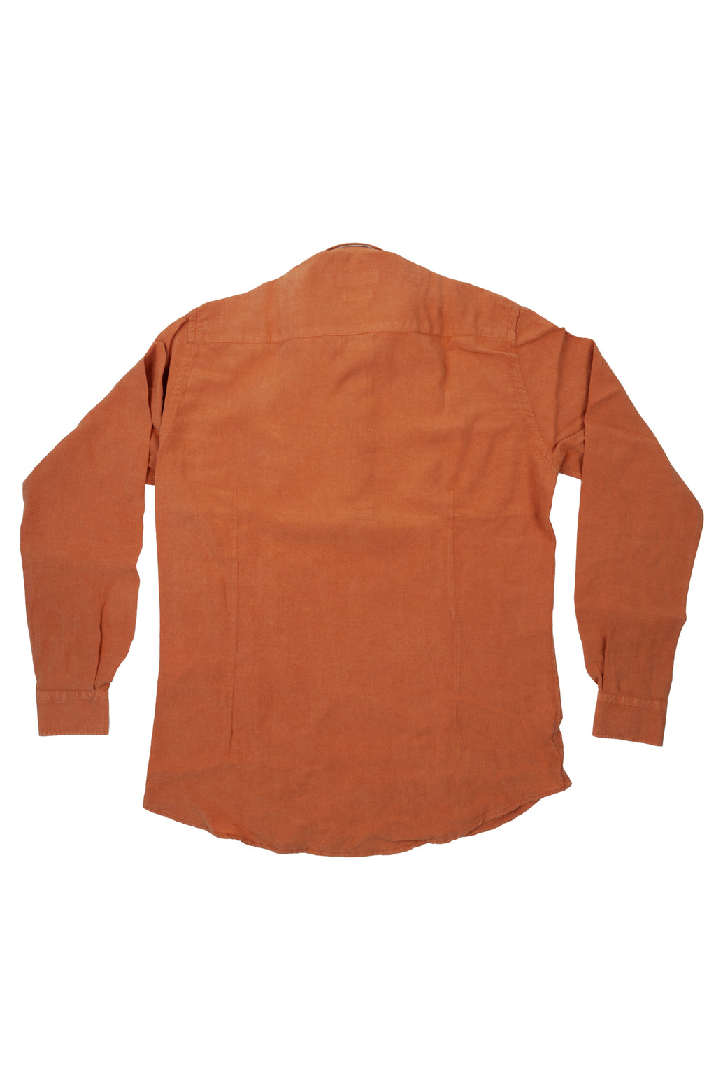 Over/D - Camicia da uomo modello Polo collo francesce Coccio