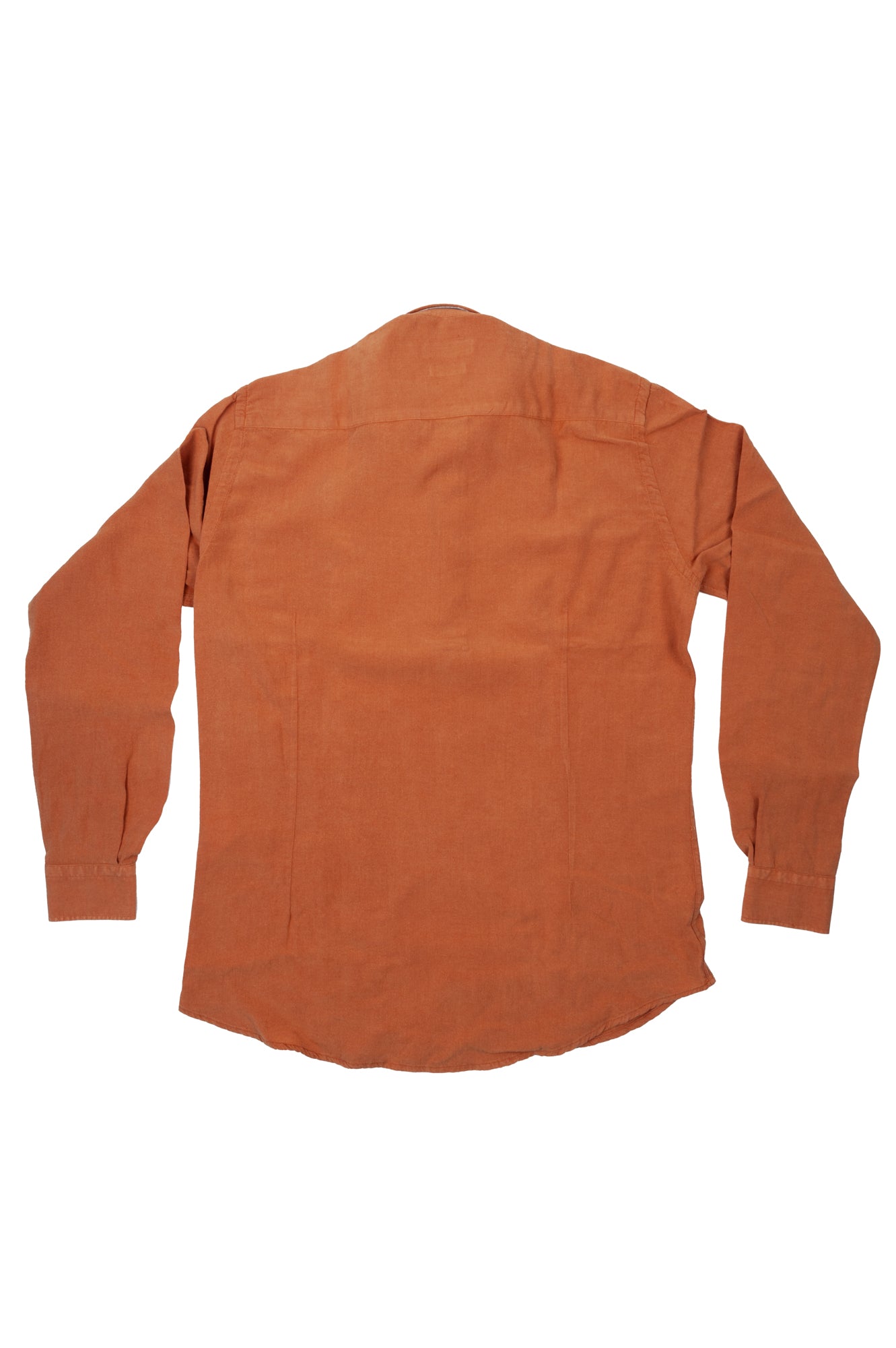 Over/D - Camicia da uomo modello Polo collo francesce Coccio