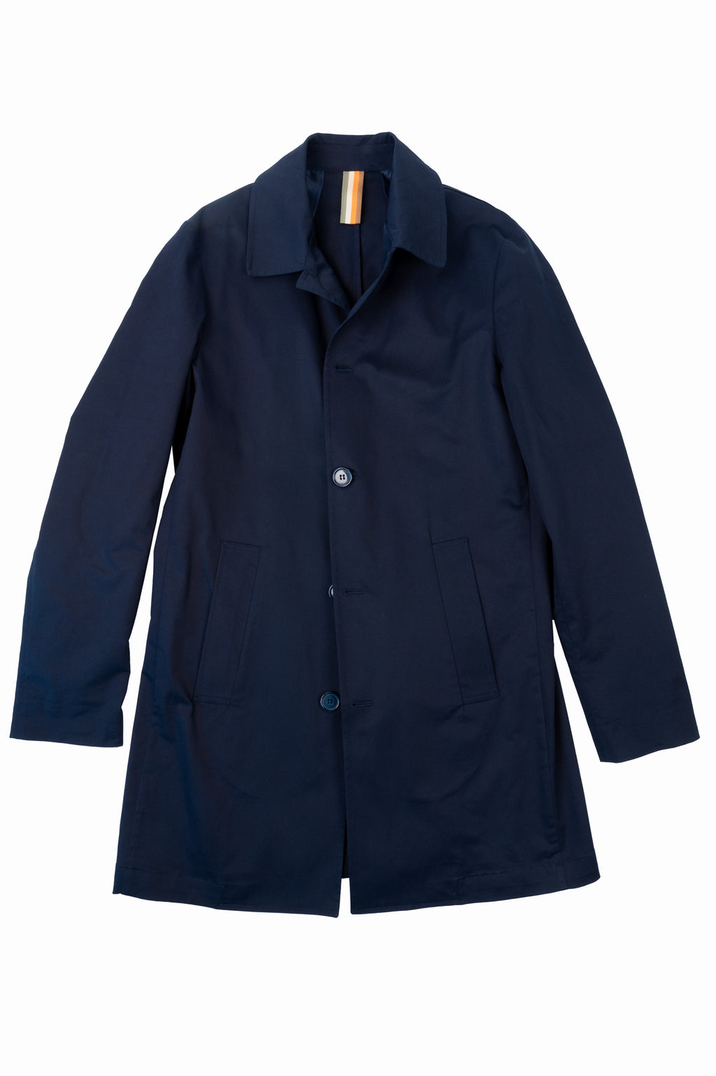 Over/D - Trench da uomo Blu