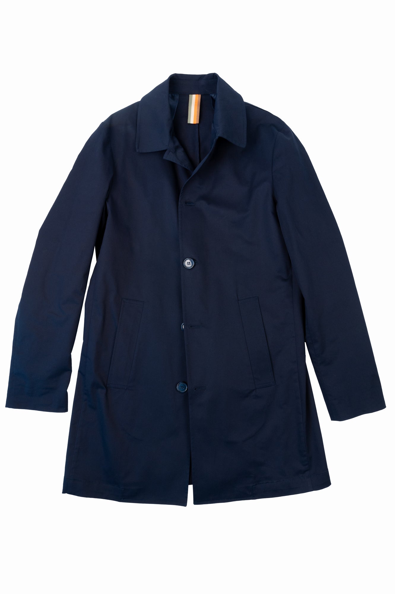 Over/D - Trench da uomo Blu