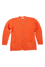 Over/D - Giacca Cardigan collo guru Coccio