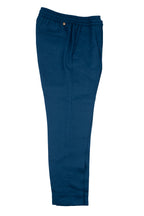 Over/D - Pantaloni da uomo in lino Blu