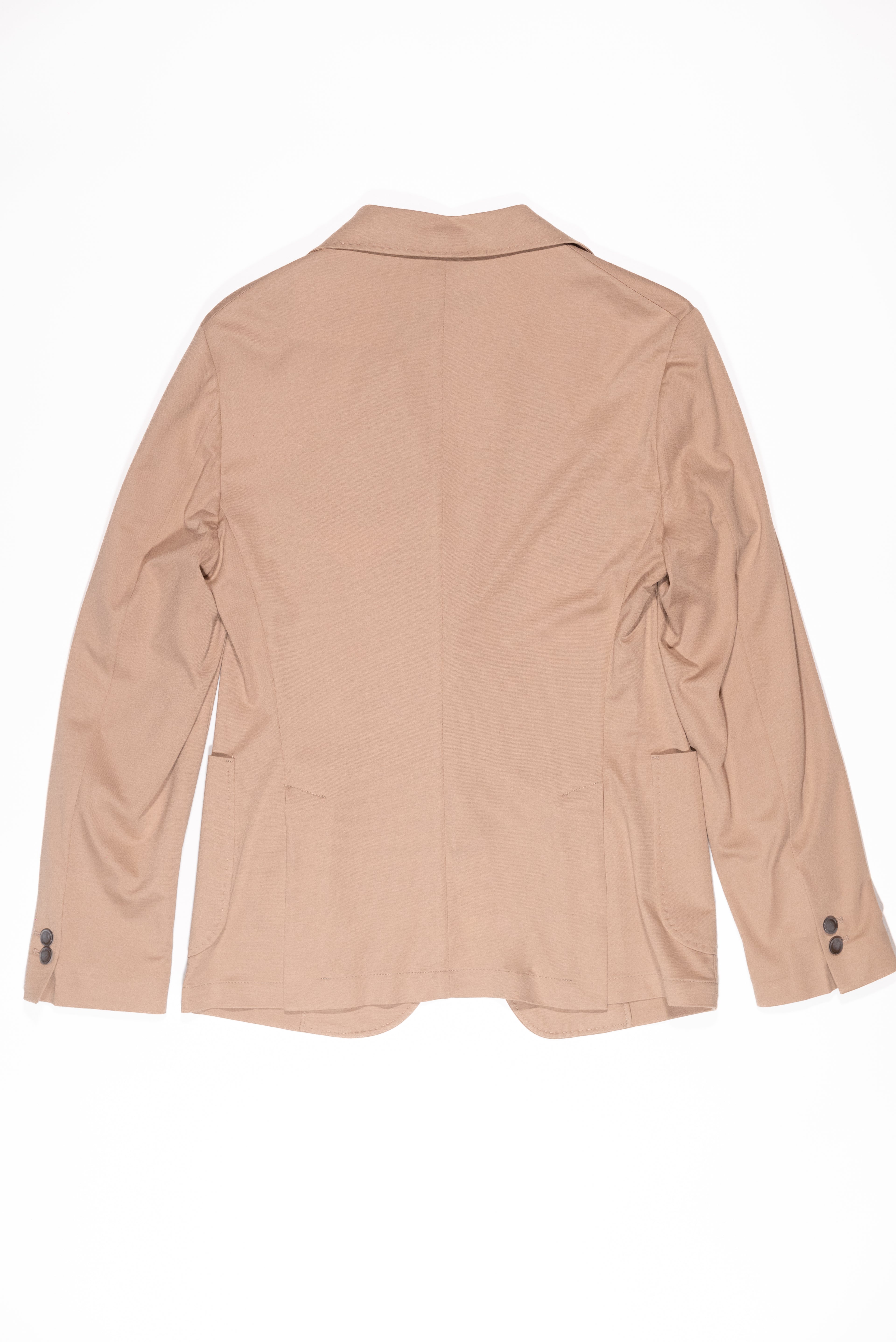 OVER/D Giacca Uomo Beige 2 Bottoni Regular Fit con 3 Tasche