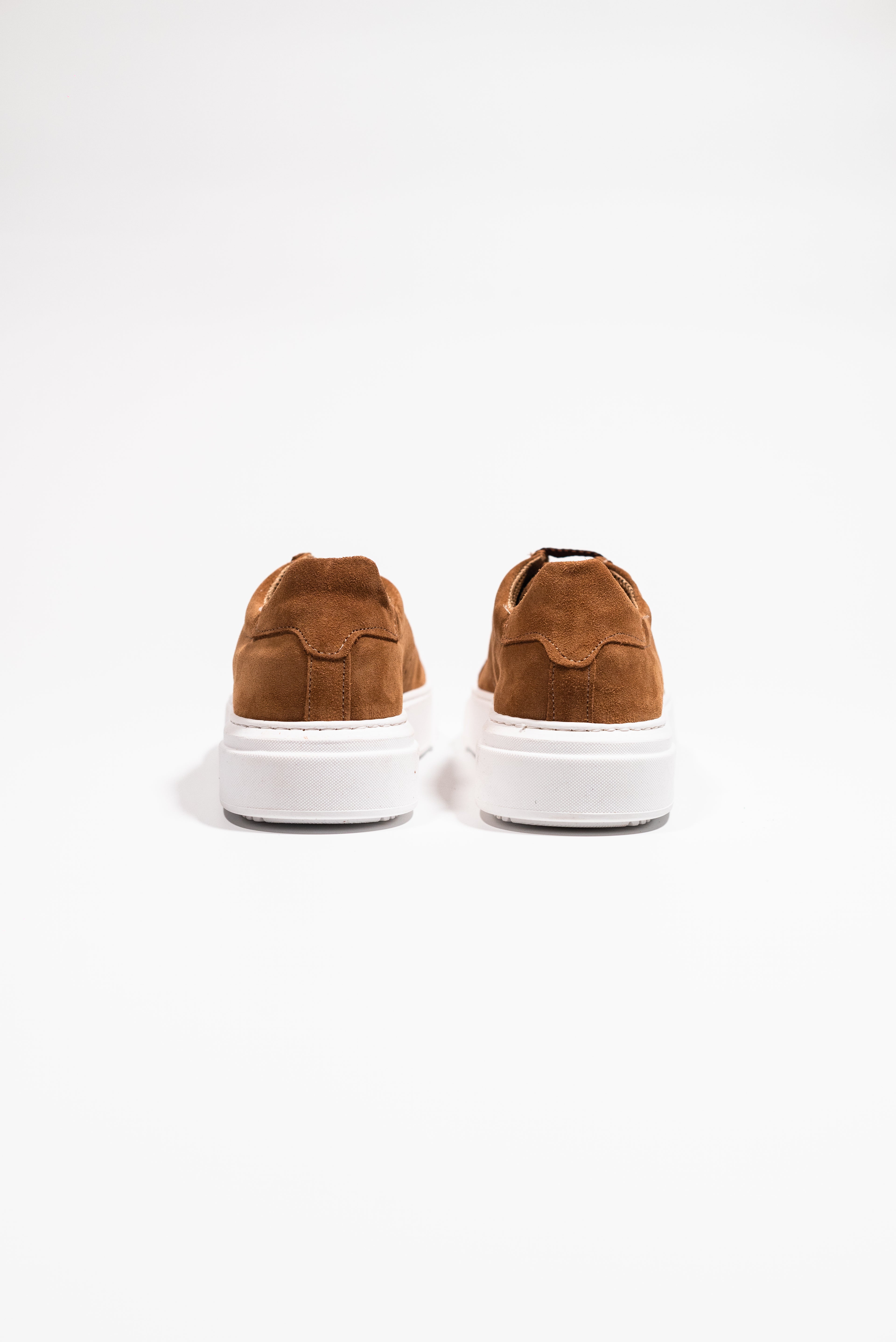 OVER/D Sneakers Uomo in Camoscio Marrone