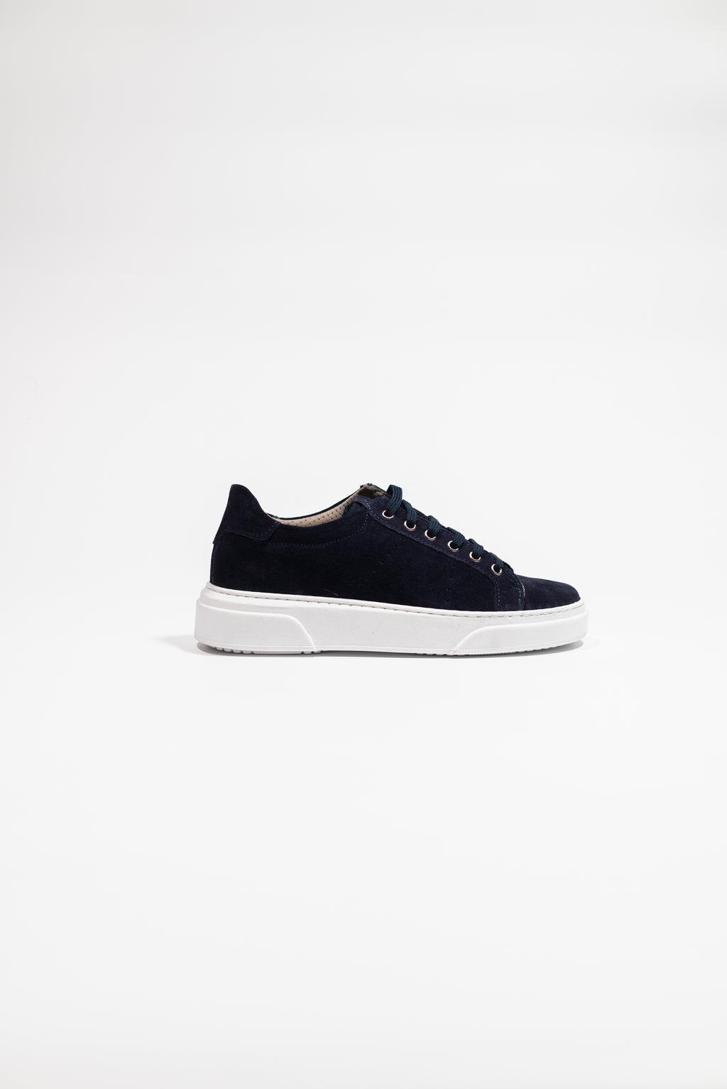 OVER/D Sneakers Uomo in Camoscio Blu
