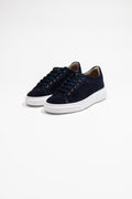 OVER/D Sneakers Uomo in Camoscio Blu