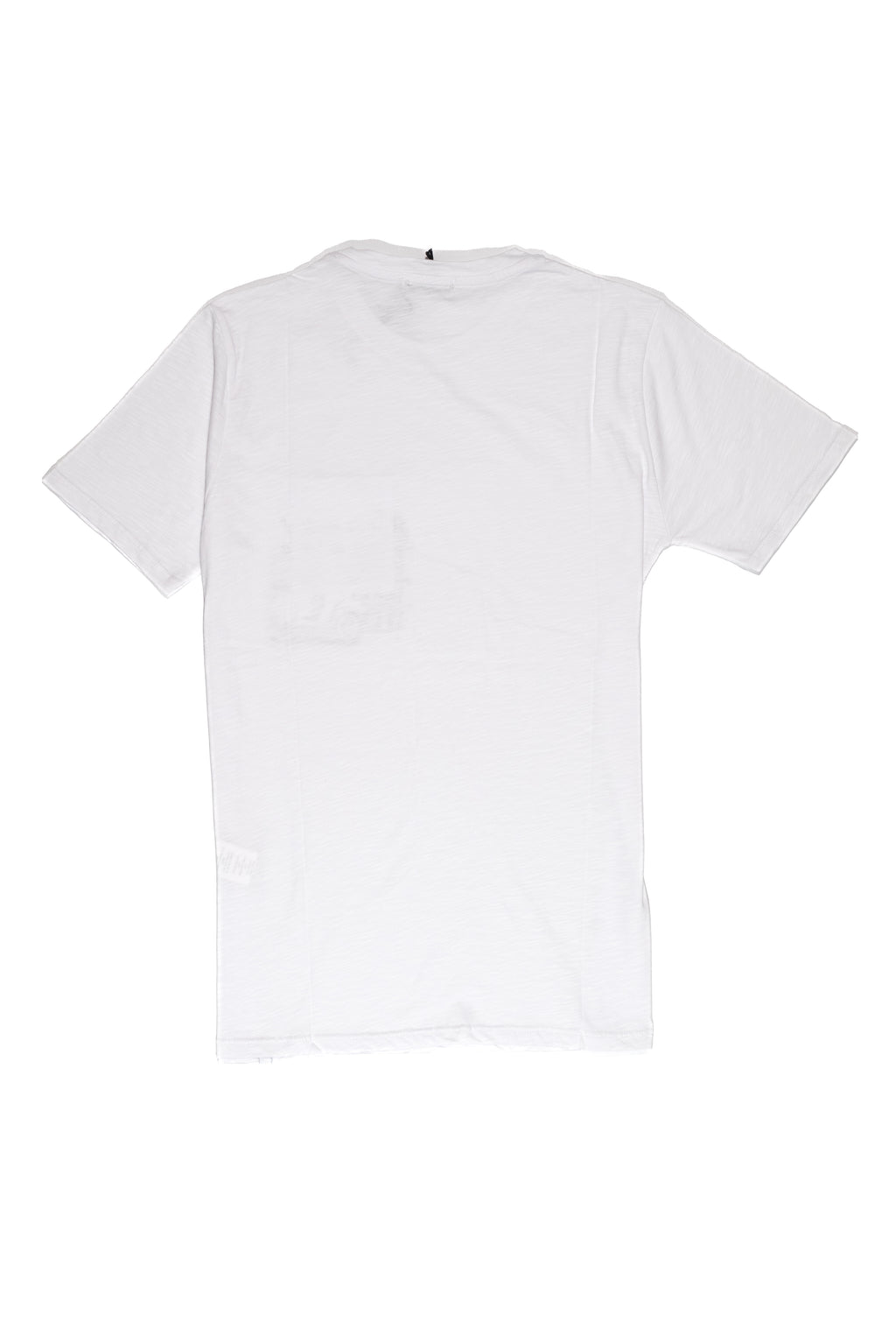 OVER/D T-Shirt Bianca On the Roads of Italy