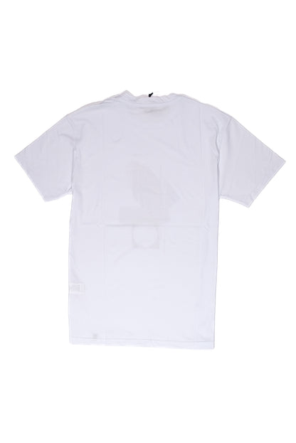 OVER/D T-Shirt Uomo Bianca  Astratta