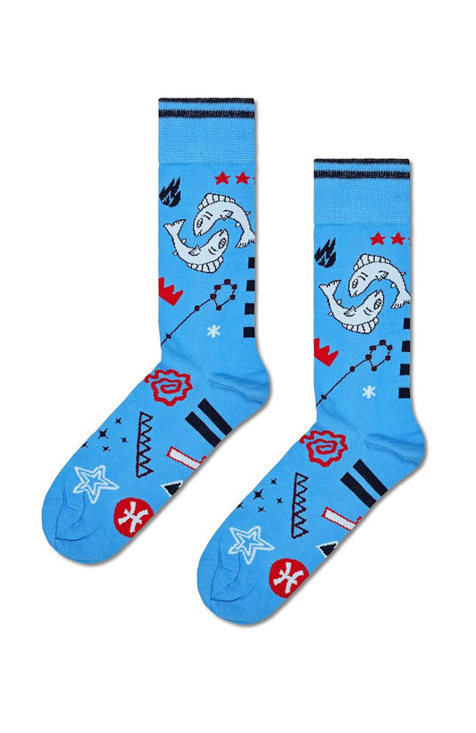 Happy Socks Calzino Segno Zodiacale PESCI