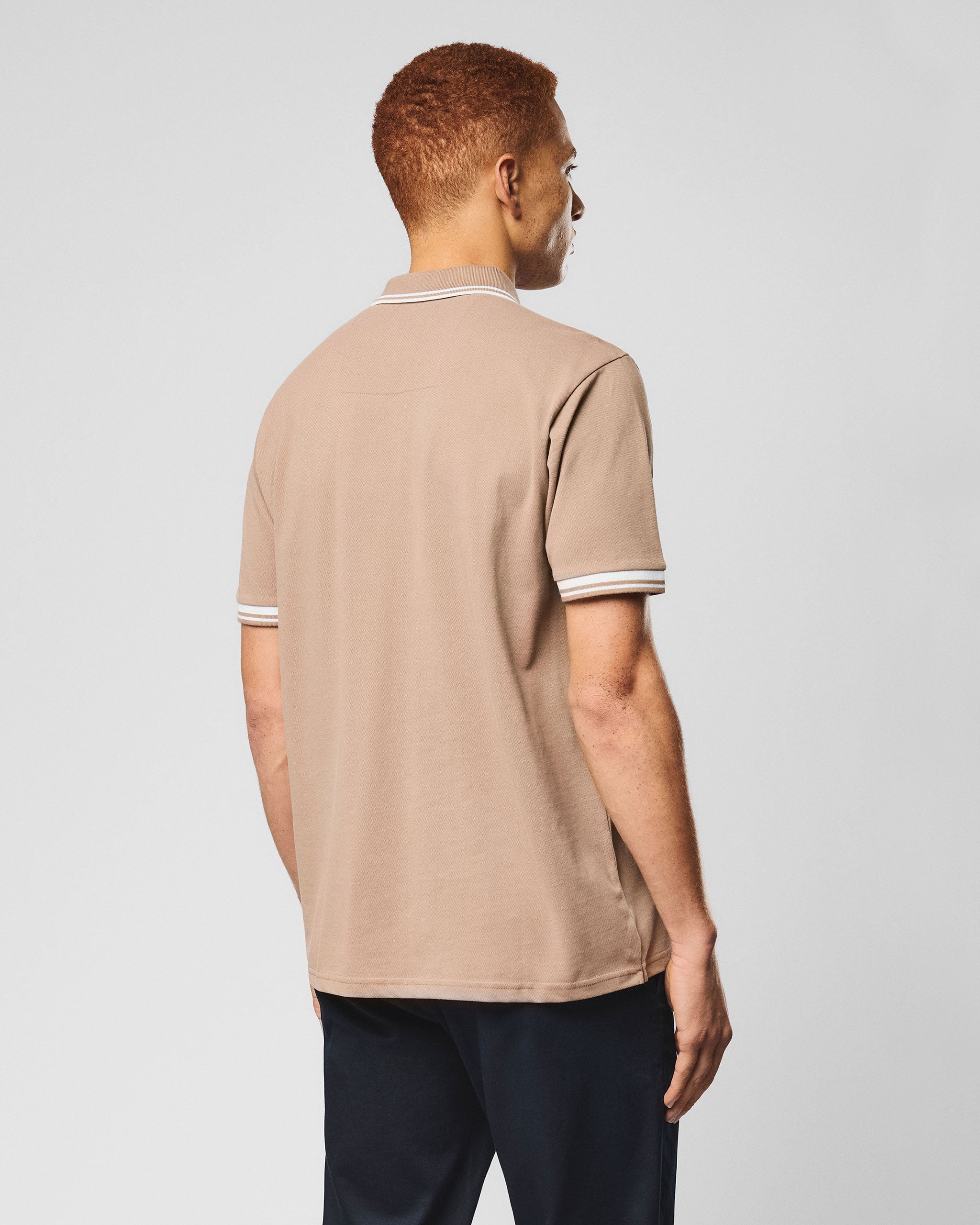 Polo Uomo Weekend Offender Levanto in Piqué con Doppia Riga