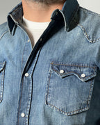 Camicia Jeans Uomo Pont in Denim - Vestibilità Regular, Look Casual