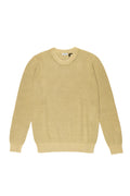 OVER/D Pullover Uomo Girocollo a Coste Bamboo