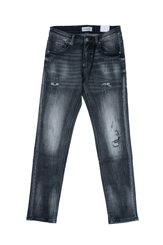 R-Ytual - Jeans Denim Grigio scuro Wear Slim Fit R506