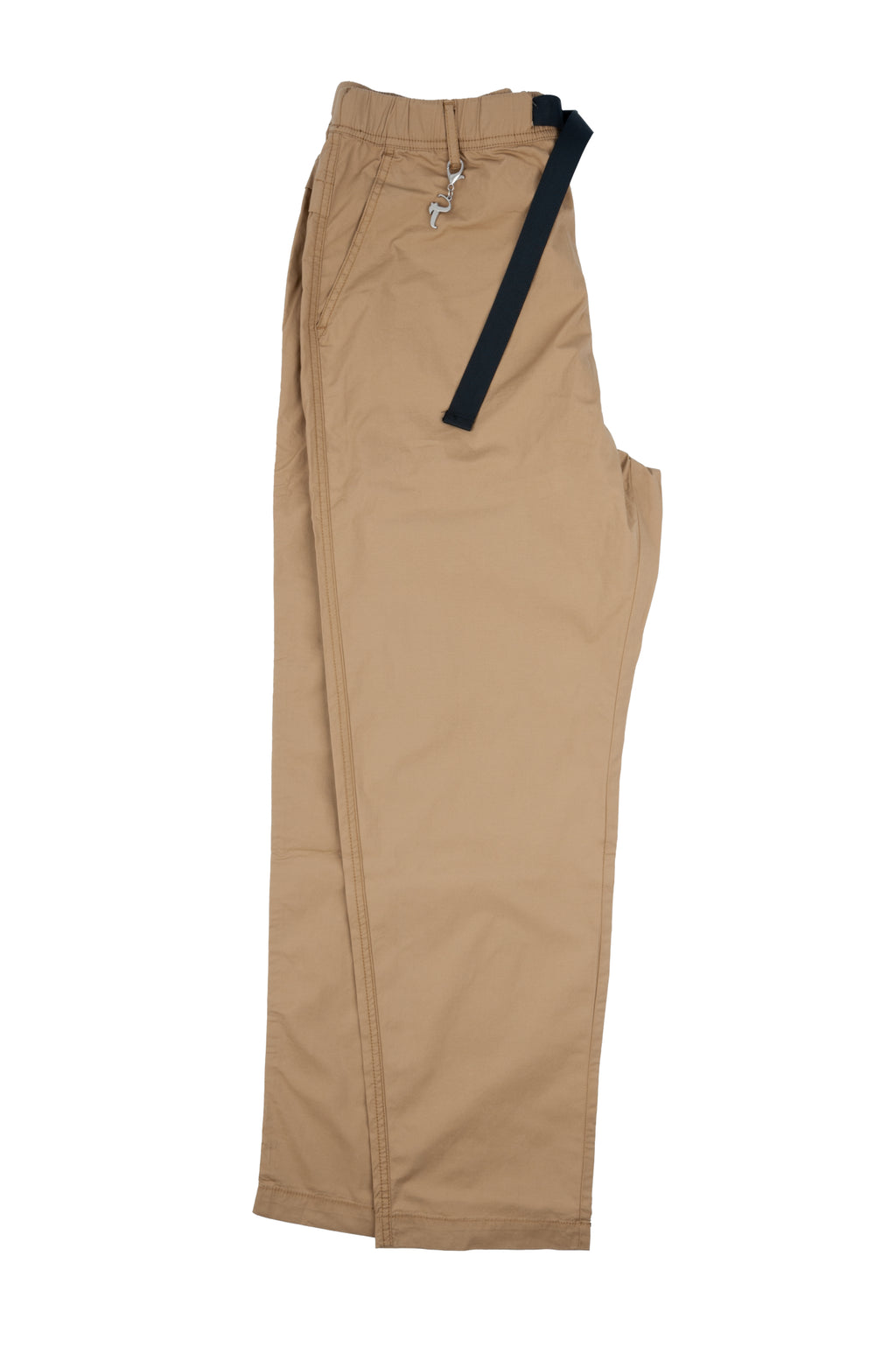 Pantaloni Uomo R-Ytual  Beige Straight con coulisse e fibbia R530