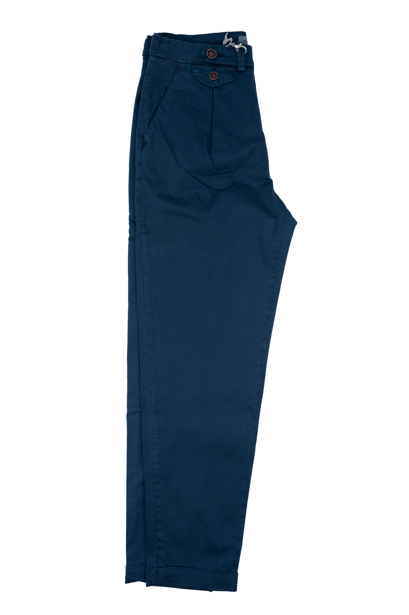 R-Ytual - Pantaloni Blu Loose fit con pince R533