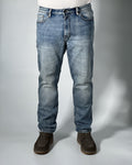 Jeans Uomo R-Ytual Denim Blu Chiaro Cropped