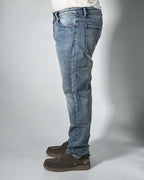 Jeans Uomo R-Ytual Denim Blu Chiaro Cropped