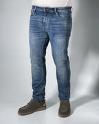 Jeans Uomo R-Ytual Denim Blu Chiaro Super Flex Slim Fit