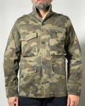 Giacca Uomo R-Ytual – Field Jacket Camouflage Imbottita in Cotone