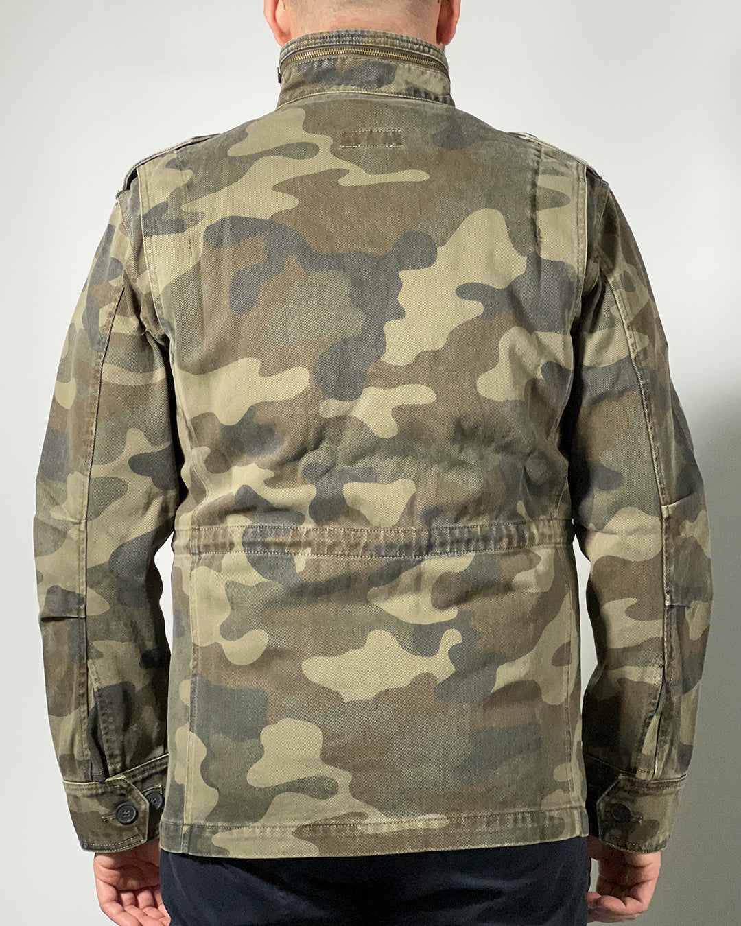 Giacca Uomo R-Ytual – Field Jacket Camouflage Imbottita in Cotone