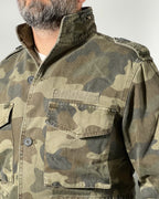Giacca Uomo R-Ytual – Field Jacket Camouflage Imbottita in Cotone