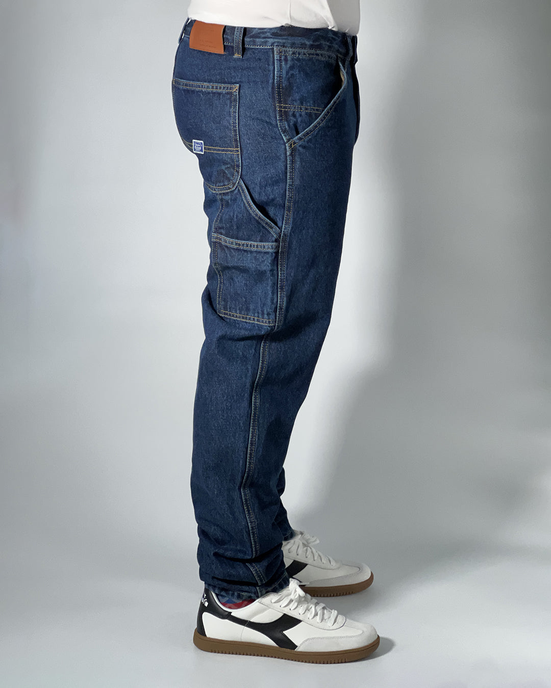Jeans Uomo R-Ytual Denim Blu Scuro Worker