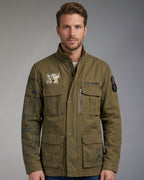 Giacca Uomo Sahariana R-Ytual Verde Militare